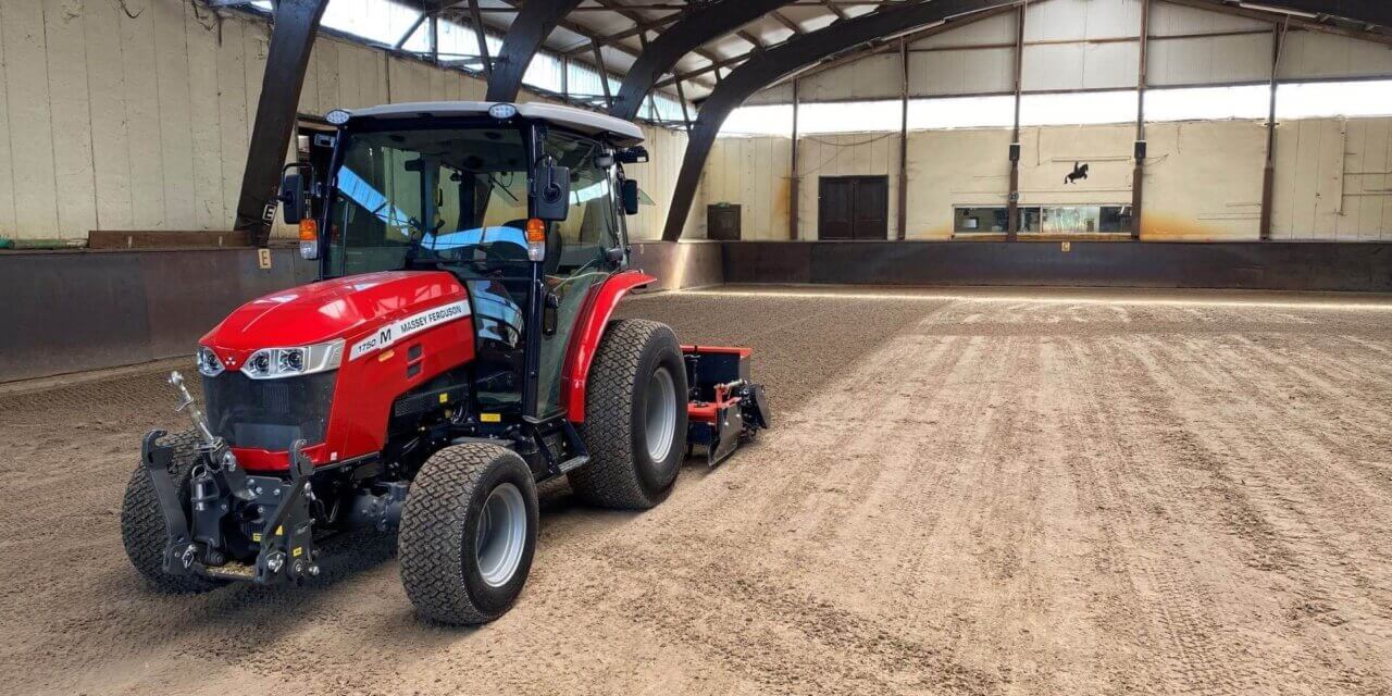 Duurzame paardenbak binnen